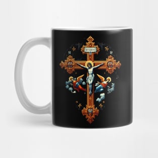 jesus christ cross - christian streetwear Mug